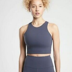 Athleta Conscious Crop Tank in Medieval Violet